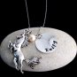 Horse Personalized Necklace add your Name & Birthstone Jewelry