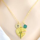 Key to My Heart Necklace,His and Her Necklaces,Hold the key and Unlock My Heart