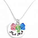 Hand Stamped Personalized Nana,Nanny Mom,Grandma,Granny Necklace,Nana Necklace