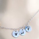 Infinity Initial necklace, Personalized Family Initial & Infinity Necklace