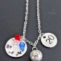 Personalized Soccer Necklace,Soccer Coach Gift,Soccer Charm Necklace
