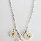 Wedding Initial Personalize necklace Bridesmaid,Girlfriend gift,Dainty Monogram
