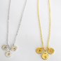 Wedding Initial Personalize necklace Bridesmaid,Girlfriend gift,Dainty Monogram