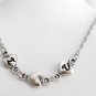 Perssonalized Heart Necklace with 2 initial Valentine,Holiday and Christmas Gift