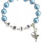 Ballerina Personalized Ballet Group Dance Gift Blue Pearls