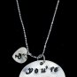 You are my person necklace Best Friend Gift Personalized Initial Grey's Anatomy