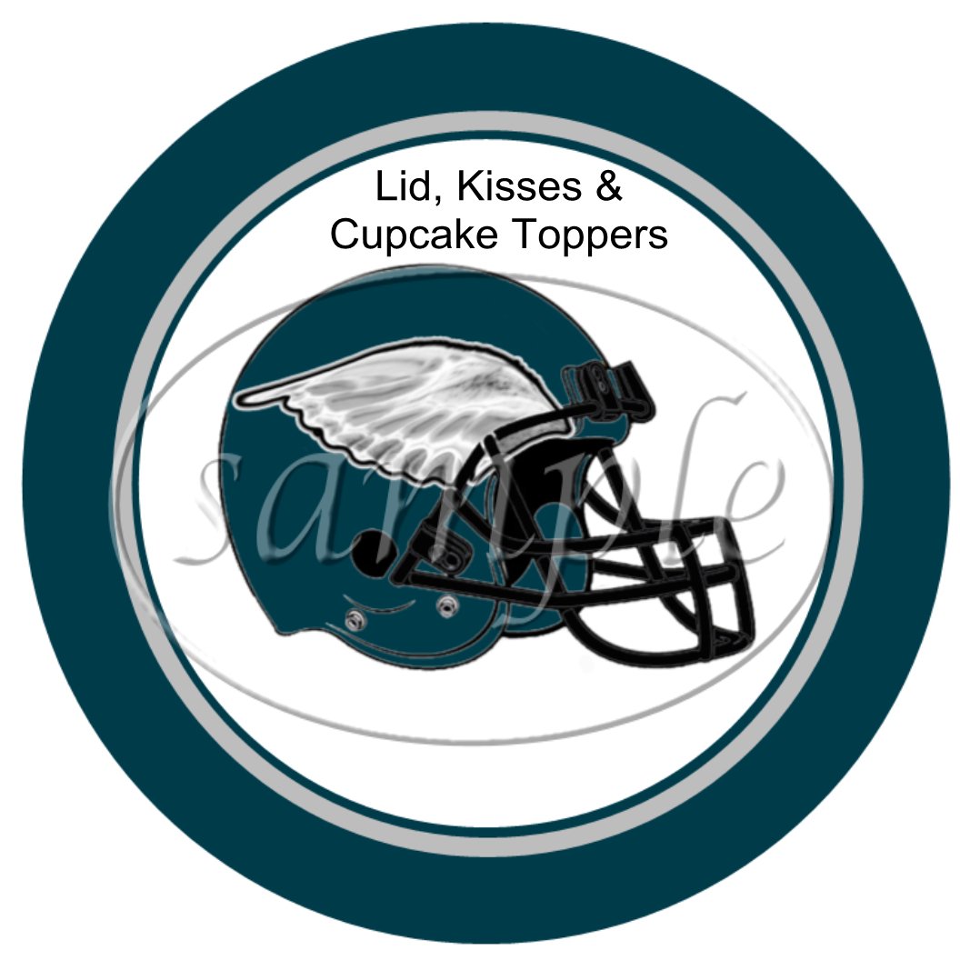 Philadelphia Eagles ~ (Faux) Cupcake Picks &amp; Toppers