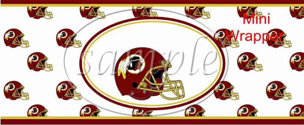 Washington Redskins ~ Faux NFL Football Teams ~ MINI Candy Bar Wrapper