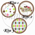 Brown God's Blessings ~ Cupcake Picks & Toppers