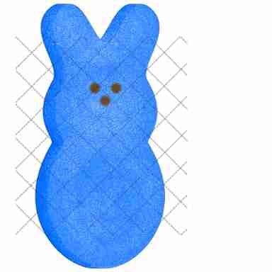 blue bunny peeps