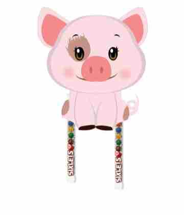 Pua Pig Moana 2 Sixlets Legs Characters 7050