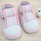 Pink Stripe Booties