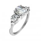 Fashion Jewelry "Silver Light" Infinite Attraction Ring 007