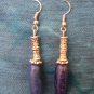 Lapis Lazuli Silver Earrings, Jewelry, Hand-made, Blue Lapis