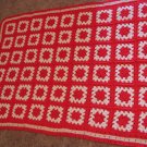 GRANNY SQUARE Crochet AFGHAN Blanket Throw yarn cover