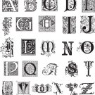 "Eclectic Alphabet" - RUBBER STAMPS - See D's - Inque Boutique