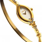 Titan 18k solid gold kadas with 'Tanishq Certified Brilliant Cut Diamonds'.
