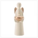 Folk-art Angel Tealight Holder - #12171