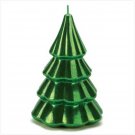 Metallic Christmas Tree Candle - #13310