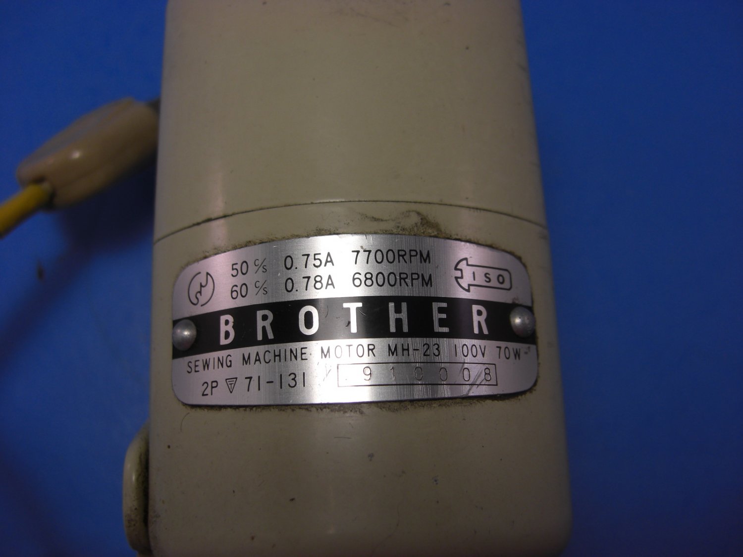 BROTHER Sewing Machine Motor With Mounting Bracket