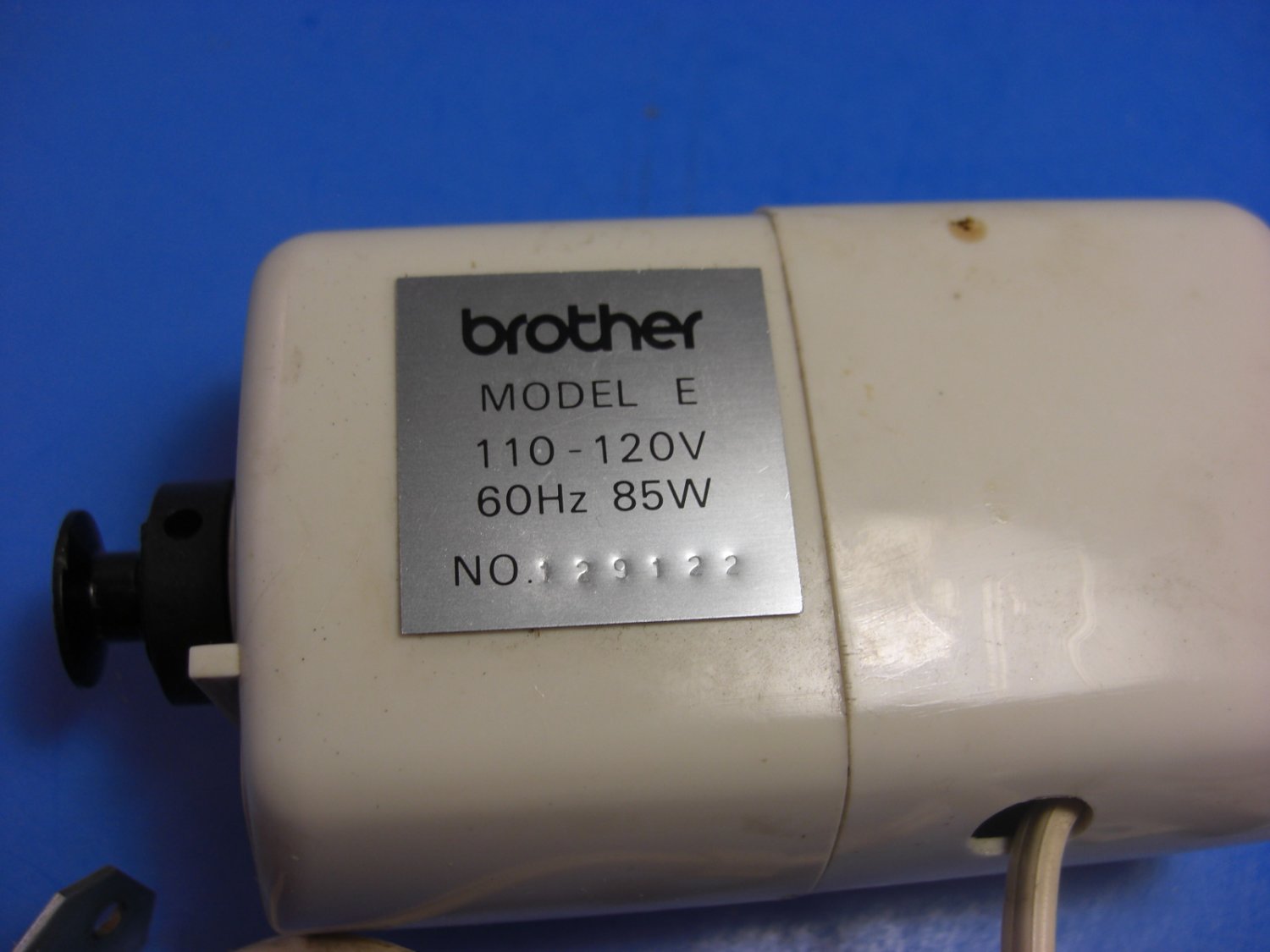 BROTHER Sewing Machine Motor With Light Assembly