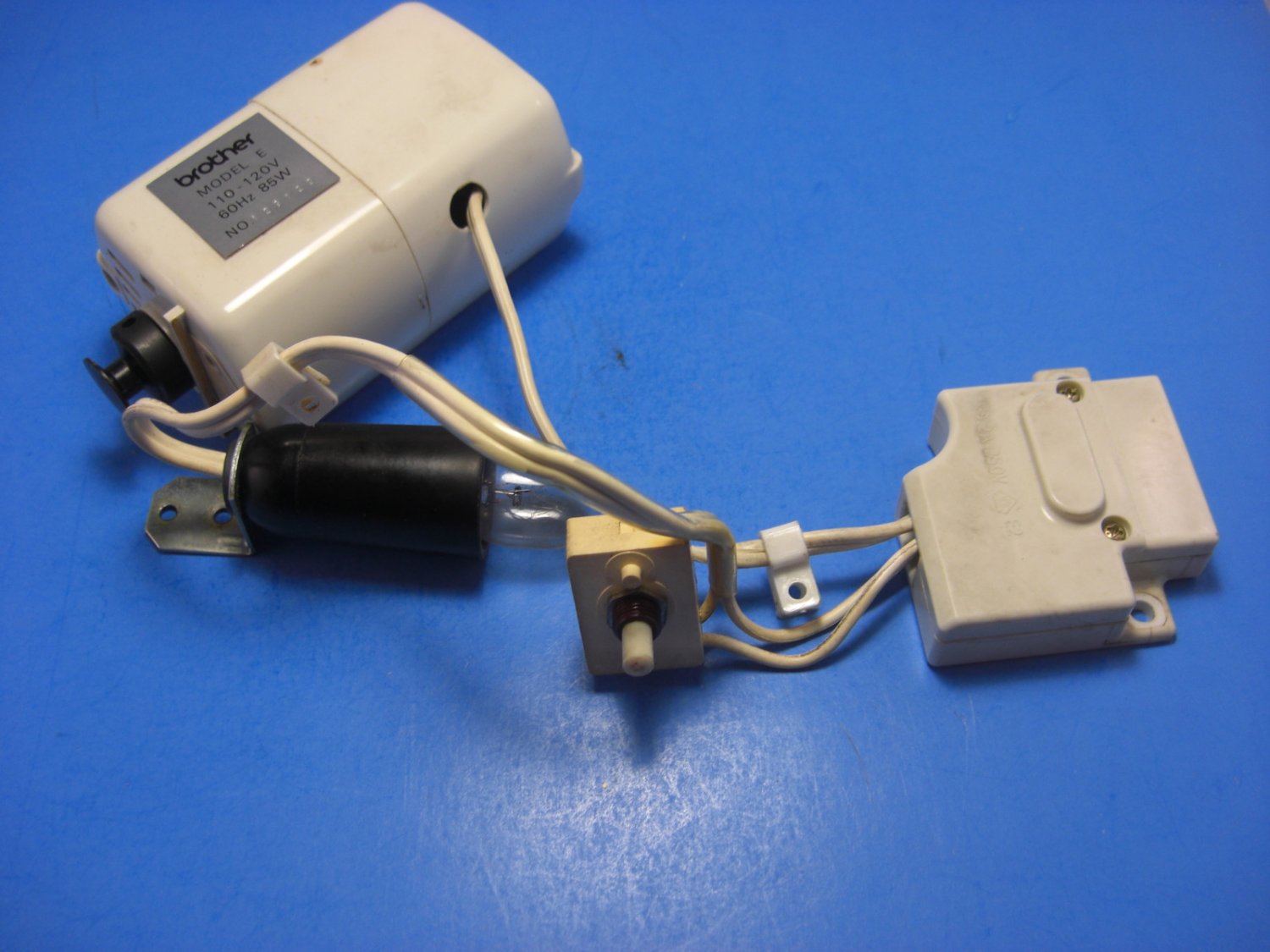 BROTHER Sewing Machine Motor With Light Assembly