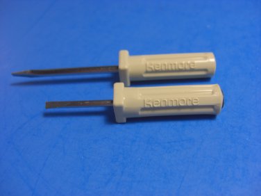 2 Vintage Beige Sears Kenmore Sewing Machine Screwdrivers