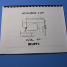 White 935 Sewing Machine Instruction Manual