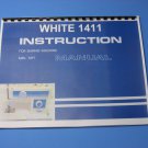 White Model 1411 Sewing Machine Instruction Manual