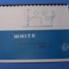 White Model 782 Sewing Machine Instruction Manual