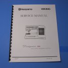 Husqvarna Viking Designer SE Sewing Machine Service – Parts Manual