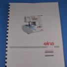 Elna Lock Pro 5 DC Pro 5 DE Sewing Machine Instruction Manual