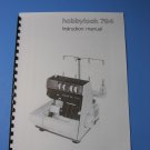 PFAFF Hobby Lock 794 - 796 Sewing Machine Instruction Manual