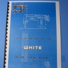 White Model 2031 Sewing Machine Instruction Manual