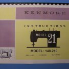Kenmore 148.210 Sewing Machine Manual