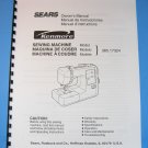 Kenmore 385.17324990 Sewing Machine Instruction Manual