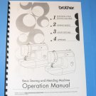 Brother LS-2125 Sewing Machine Instruction Manual - Printed