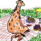 Giraffe Picnic - 5 cards
