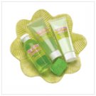 ELEGANT LEAF DISH BATH SET
