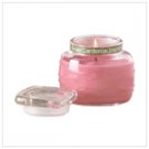 PINK RIPPLE JAR CANDLE