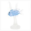 NEW!!!! CRYSTAL CUT BLUE FISH