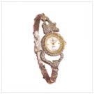 TWO TONE BANGLE WATCH