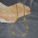 Pastel gemstones necklace