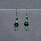 Green aventurine earrings