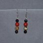 Earthtone gemstone earrings