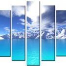 "ALPINE VIRGINITY" DIGITAL MODERN URBAN ART ON CANVAS