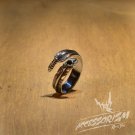 Free Shipping Steel Feather Ring (R620R)