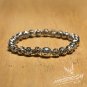Free Shipping Steel Silver Bead Bracelet (B705S)