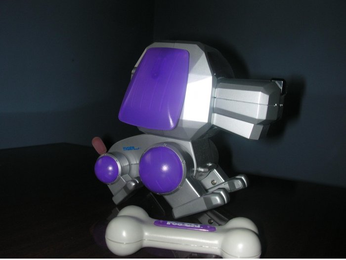 Poochi Robot Dog (Silver/Purple)