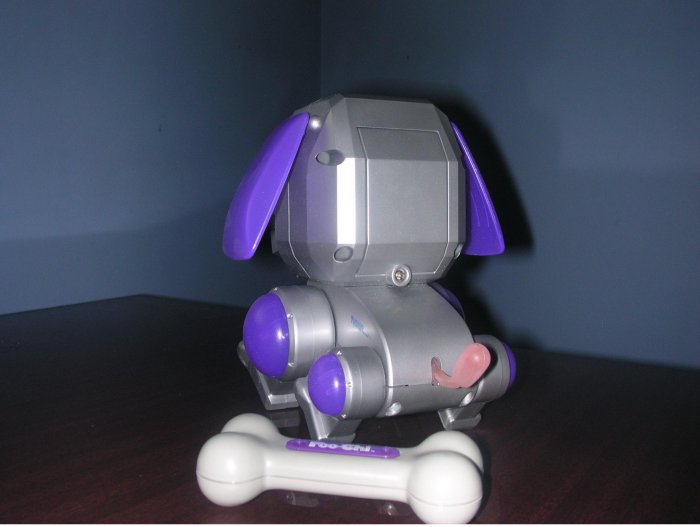 Poochi Robot Dog (Silver/Purple)